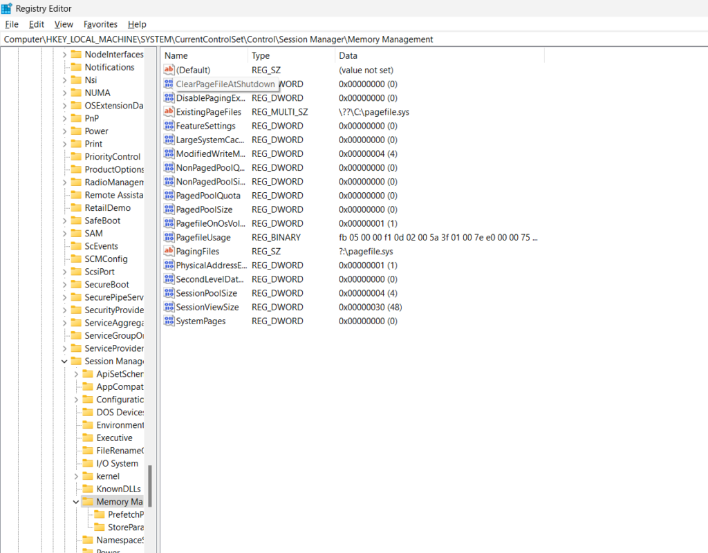 high RAM/Memory usage